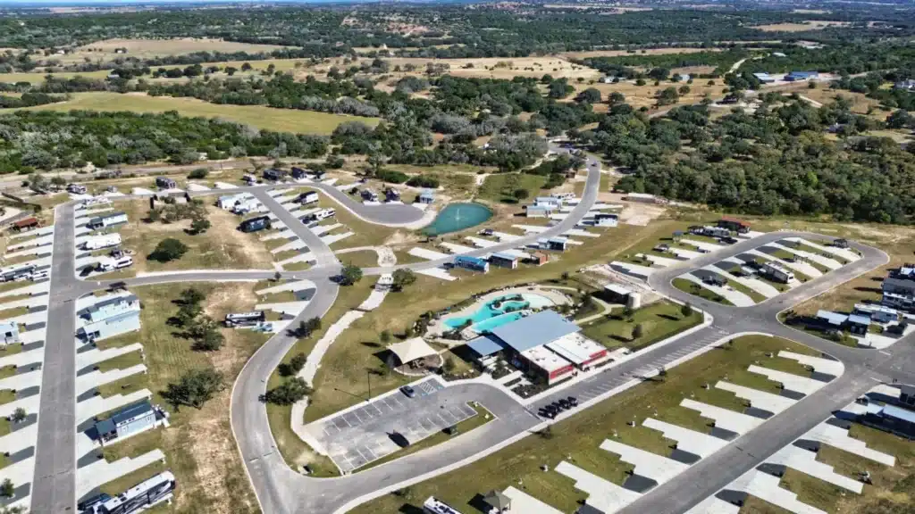 RV park near Stonewall TX