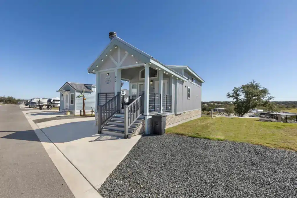 tiny home rentals fredericksburg tx