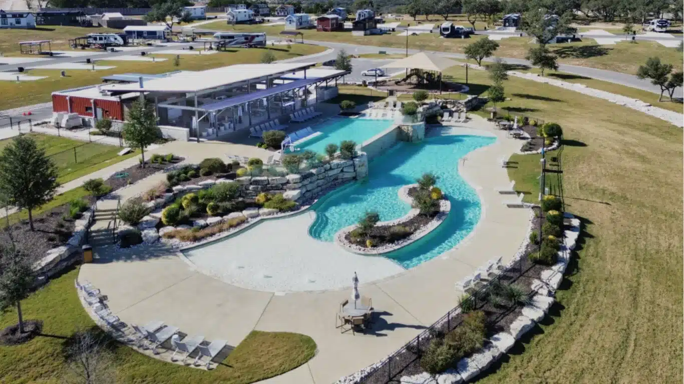 long term rv sites near johnson city tx​
